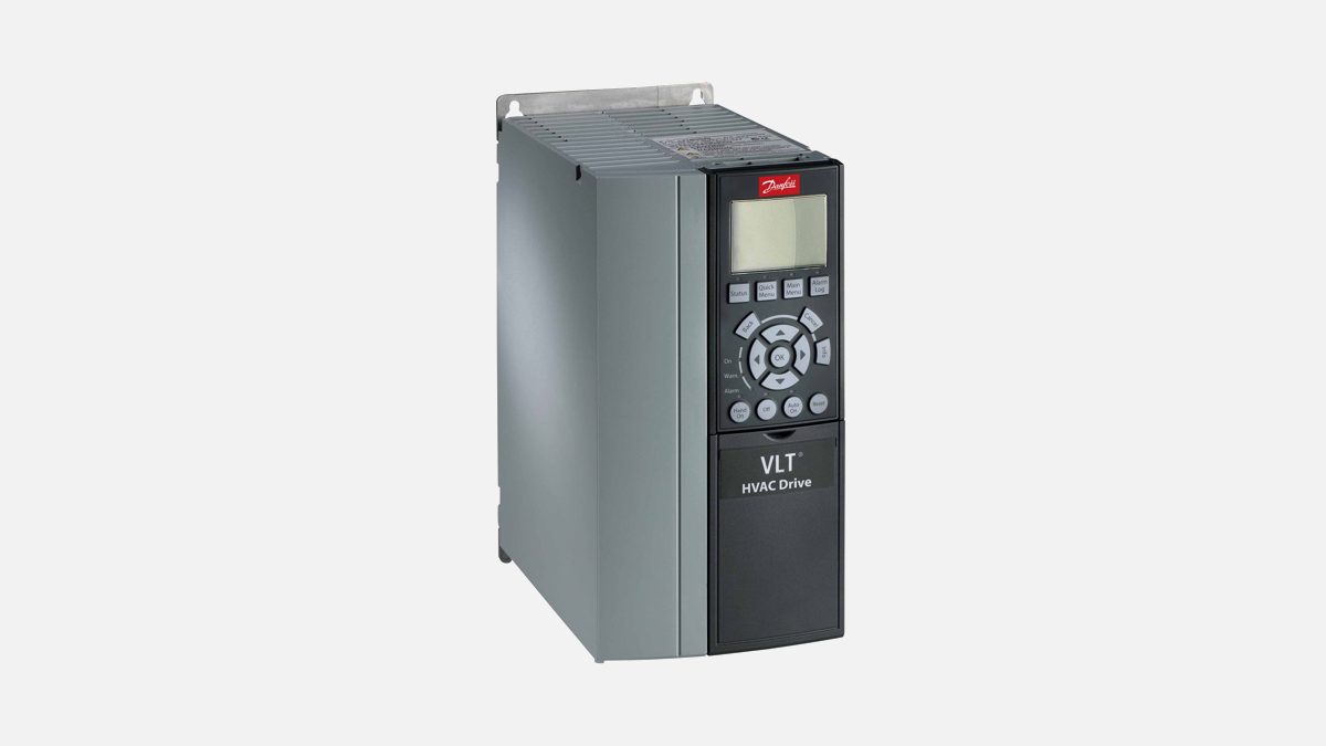 Danfoss VLT HVAC Drive with its graphical control panel