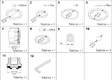 Danfoss Overhaul kit, Cone, sealing, packing gland