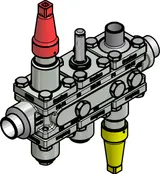 Danfoss Valve station, ICF 20-6-15RB, 25 mm
