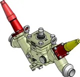 Danfoss Valve station, ICF 50-4-46MB, 40 mm