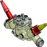 Danfoss Valve station, ICF 65-3-45S65, 65 mm