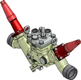 Danfoss Valve station, ICF 50-4-42S40, 50 mm