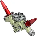 Danfoss Valve station, ICF 50-4-42S32, 50 mm