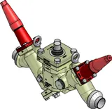 Danfoss Valve station, ICF 50-4-43MA, 40 mm