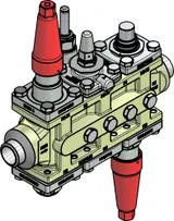 Danfoss Valve station, ICF 25-6-5MA, 32 mm