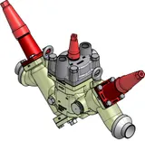 Danfoss Valve station, ICF 50-4-41, 40 mm