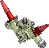 Danfoss Valve station, ICF 50-4-43MB, 40 mm