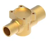 Danfoss Valve body for expansion valve, TEH, Solder, ODM, 28 mm, Solder, ODM, 35 mm
