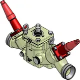 Danfoss Valve station, ICF 65-3-43MA, 80 mm