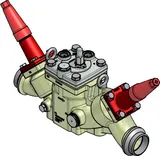 Danfoss Valve station, ICF 65-3-42S40, 65 mm
