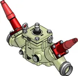 Danfoss Valve station, ICF 65-3-43MB, 65 mm