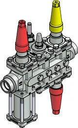 Danfoss Valve station, ICF 25-6-1RA, 32 mm