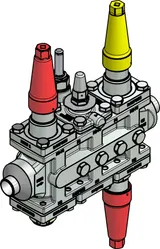 Danfoss Valve station, ICF 25-6-1RA, 25 mm
