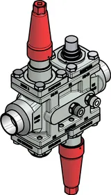 Danfoss Valve station, ICF 25-4-14MB, 40 mm