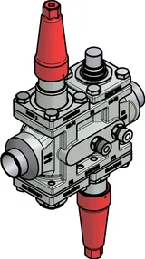 Danfoss Valve station, ICF 25-4-14MA, 25 mm