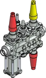 Danfoss Valve station, ICF 25-6-3RA, 25 mm