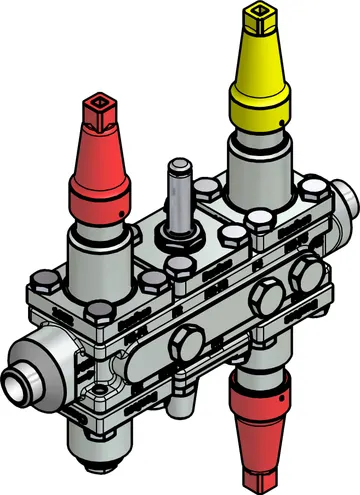 Danfoss Valve station, ICF 20-6-1RA, 20 mm