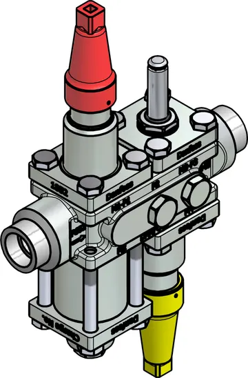 Danfoss Valve station, ICF 20-4-10RA, 20 mm