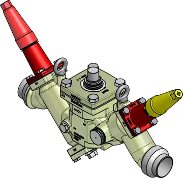Danfoss Valve station, ICF 50-4-46MB, 50 mm