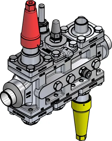 Danfoss Valve station, ICF SS 25-6-15RB, 32 mm