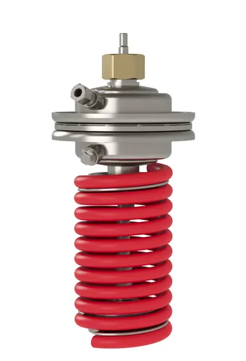 Danfoss AFA, PN 25, 0.5 bar - 2.5 bar, 80 cm², Yellow