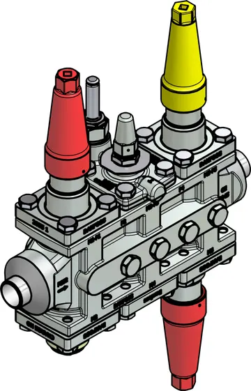Danfoss Valve station, ICF 25-6-5MA, 25 mm