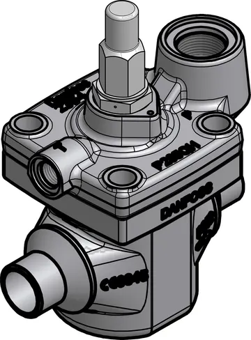 Danfoss Pilot operated servo valve, ICS1 25-20, 22 mm, Soldering
