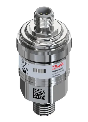 Danfoss Pressure transmitter, MBS 3000, 0 bar - 6 bar, 0 psi - 87 psi MBS 3000-1831-E3GB04-1