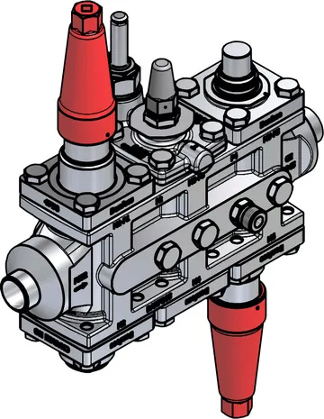 Danfoss Valve station, ICF SS 25-6-5MA, 25 mm