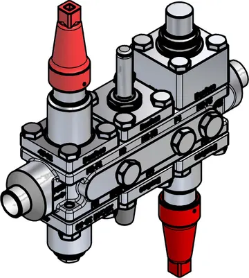 Danfoss Valve station, ICF SS 20-6-5MA33, 20 mm