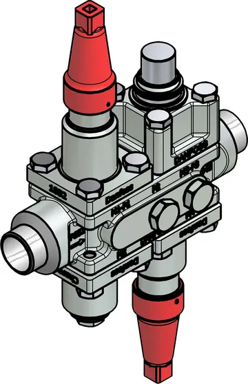 Danfoss Valve station, ICF 20-4-14MB, 25 mm