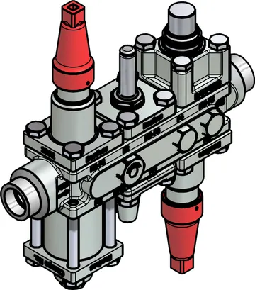 Danfoss Valve station, ICF 20-6-5MB, 20 mm
