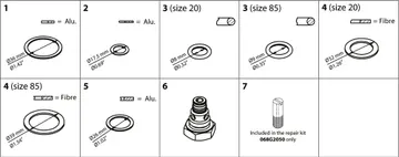 Danfoss ORF, TEVA 20-1; TEA 20-1; TEAQ 20-1