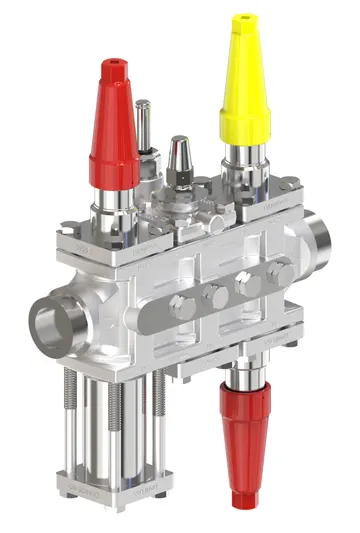 Danfoss Valve station, ICF 25-6-1RB, 40 mm