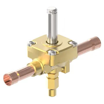 Danfoss Solenoid valve, EVR 15, Solder, ODF, 16 mm, 3.3 m³/h Solenoid valve, Solder