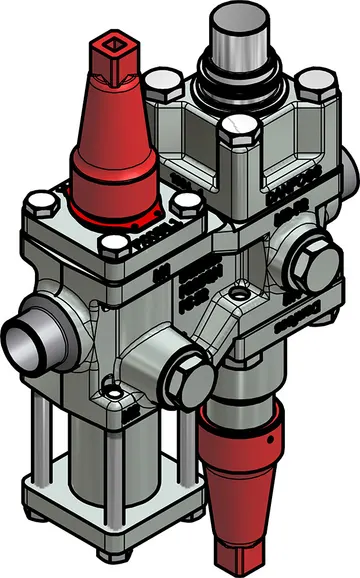 Danfoss Valve station, ICF 15-4-14MB, 20 mm