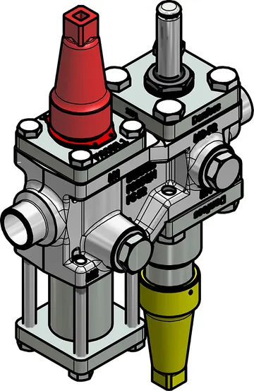 Danfoss Valve station, ICF 15-4-10RB, 20 mm