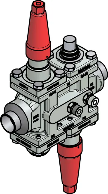 Danfoss Valve station, ICF 25-4-14MA, 32 mm