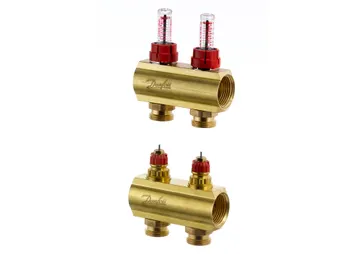 Danfoss Manifold FHF-F, BRASS||BRASS