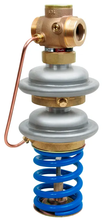 Danfoss Function: Safety press. relief controller (SÜV), SAVA, PN 25, DN 40, 16 m³/h Function: Safety press. relief controller (SÜV), SAVA, PN 25, DN 40, 16 m³/h, 3 bar - 11 bar, External Thread, G 2 A, Mounting version: Bypass